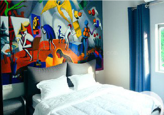 应城对于酒店的墙体彩绘而言更注重哪些方面？