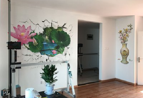 应城墙体彩绘相比墙纸的优势。