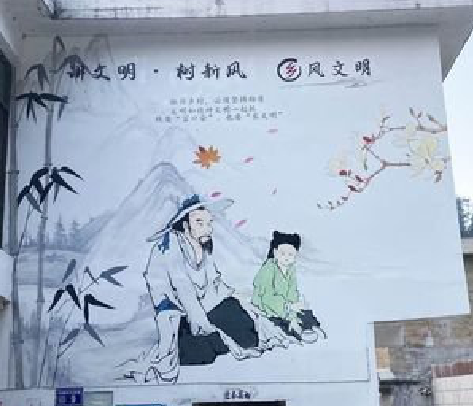 应城分享几个墙绘保养知识。