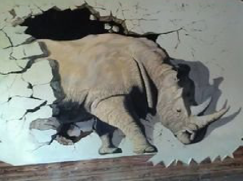 应城在墙绘中，如何绘制3D效果？