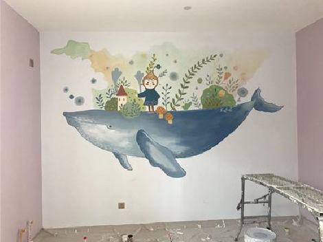 应城手绘墙的特点及优势。